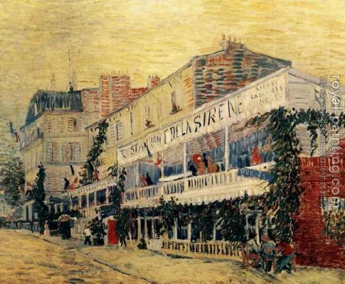 Vincent Van Gogh : Restaurant de la Sirene at Asnieres III